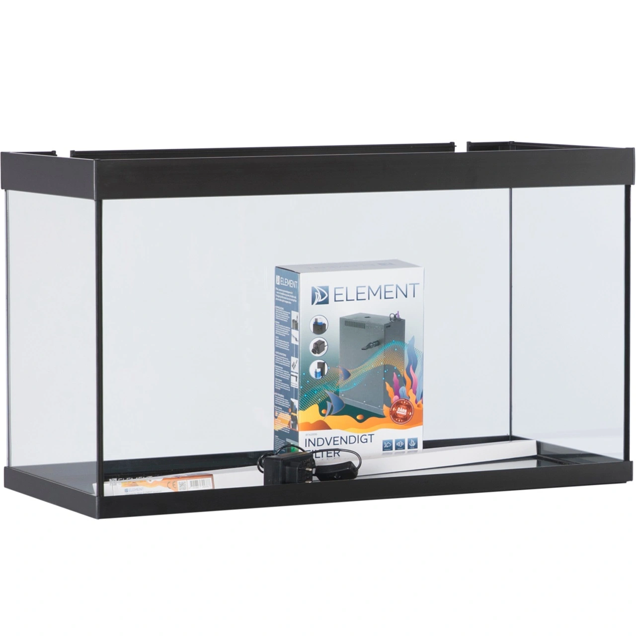 AkvaStabil ELEMENT Akvarium 144 L Sort